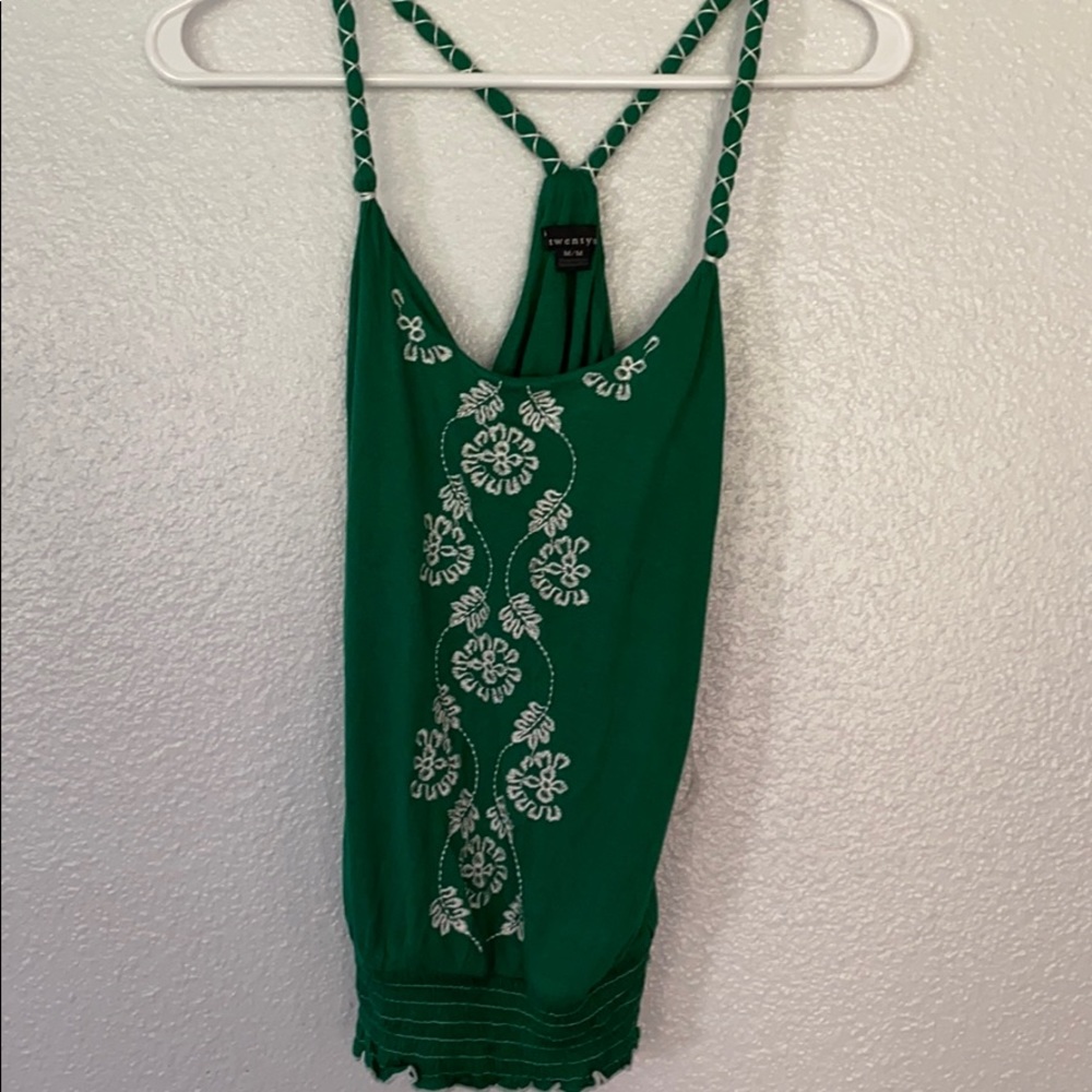 Twenty One Green Tank Top.